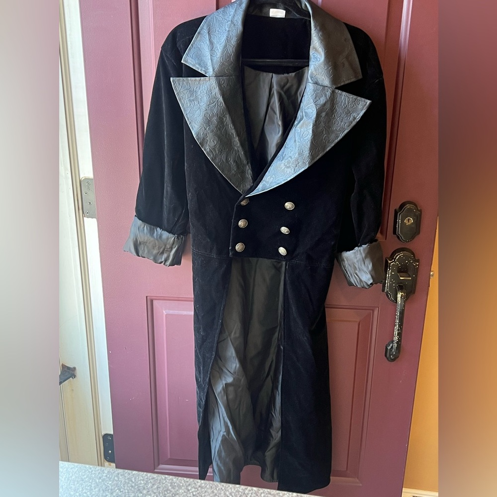 Spirit Black Renaissance Victorian-Style Gothic 🧛‍♂️ Costume Jacket - Picture 7 of 16